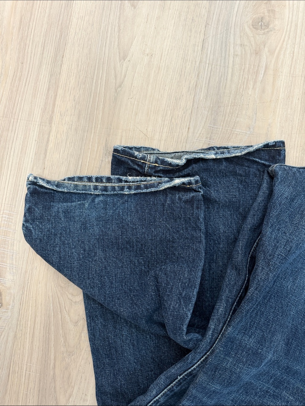 Abercrombie & Fitch Dark Wash Vintage Style Horton Classic Straight Denim Jeans - Picture 4 of 11